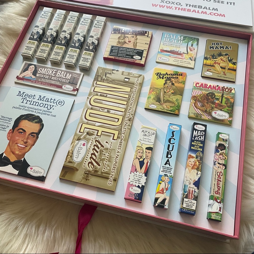 ☀️NEW RARE TheBalm Cult Classics Box Set PR Collection Box - Picture 3 of 9